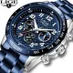 Men's Watch Quartz Clock Male Fashion Stainless Steel Wristwatch with Auto Date Design Casual Business New Watch