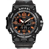 Men Military Watch 50m Waterproof Wristwatch LED Quartz Clock Sport Watch Male  Sport Watch Men S Shock