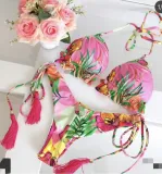Bikini 2020 Sexy Swimwear Women Push-up Swimsuit Biquini Bathing Suit Beachwear Bandage Swim Beach Wear Brazilian Bikini Set