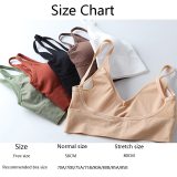 Jerrinut Sexy Bra Underwear Bas For Women Bralette Seamless Padded Bra Lingerie Cotton Wireless Fitness Tops Brassiere Bra