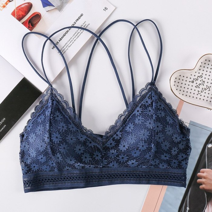 Beauty Back Sexy Women's Underwear Set Transparent Lace Push-up Bra and Panty Sets Female Brassiere Embroidery Lingerie Set