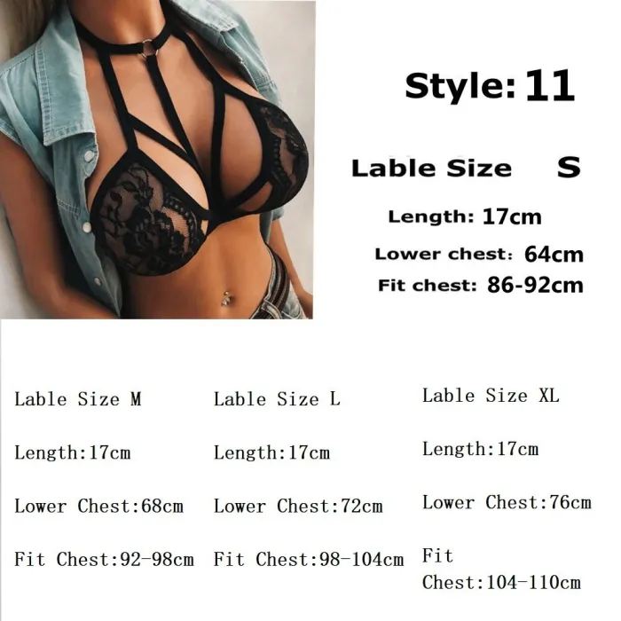 Summer Sexy Seamless Cross Sleepwear Bandage Bra For Women Sexy Underwear Push Up Bra Women's Fashion Bralette Erotic Lingerie