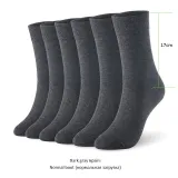 Bamboo socks solid color men socks 6pairs/lot man long boot business socks UK SIZE 7-11 EUR SIZE 40-46