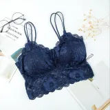 2020 New Arrival Women Push Up Wireless Lace Bra Top Women Plus Size Bralette Underwear Lingerie Full Cup