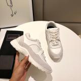 Wholesale New 2019 Brand Designer Women Sneakers Lace Up Suede Leather shoes Mens Fashion Casual Trainers Women shoes