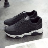 Air Shoes Woman Female Students All Match Comfortable Breathable Thick Soled Running Shoes Lace Harajuku Tide Sneaker Women Shoe