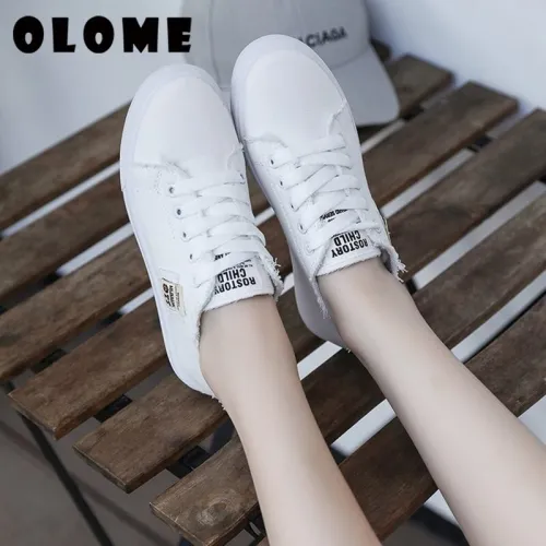 Spring Summer Women Sneakers Flat Platform Loafers Vulcanize Female Summer Canvas Shoes men canvas shoes Denim STAR CDG PLAY