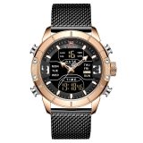 2020 Analog Digital Watches Men Luxury Brand Stainless Steel Sports Men's Watches Digital Waterproof Man Watch