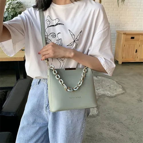 Fashion Ladies Hand Bags Soft PU Leather Handbags Women Bag Over The Shoulder Large Capacity Crossbody Bags for Women 2020 Trend