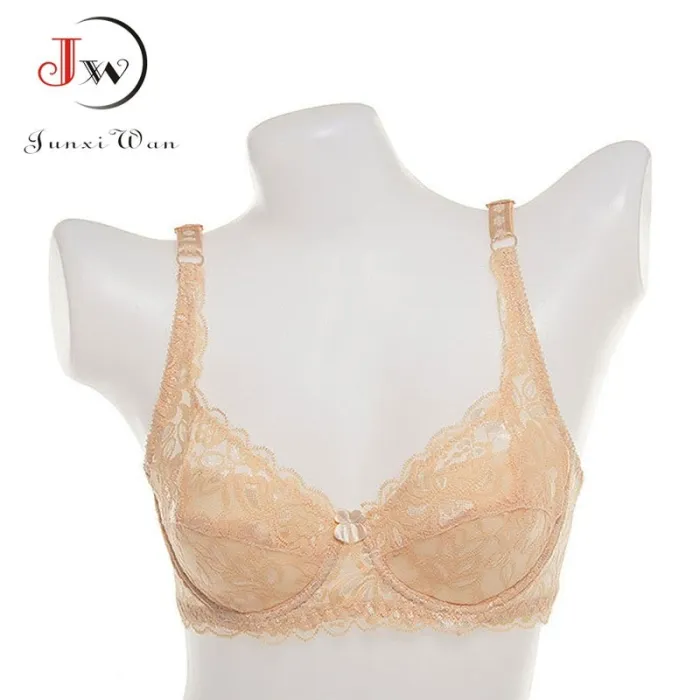 Sexy Women's Lace Unlined Underwire Push Up Bra Full Lace Brassiere Underwear Bras Lingerie Intimates Bralette Women