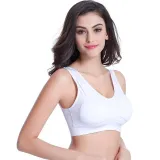 Plus Size Bras For Women Seamless Bra With Pads Big Size 4XL 5XL Bralette Push Up Brassiere Bra Vest Wireless Active Bra