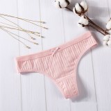 Panties cotton underwear female sexy lingerie G-string girl underpants lady casual T-back woman intimate panty thong 1pcs dzk10