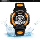 Children watch LED electronic watch Luxury Men Analog Digital Military Sport Waterproof Luminous Wrist Watch Bracelet watch YE1
