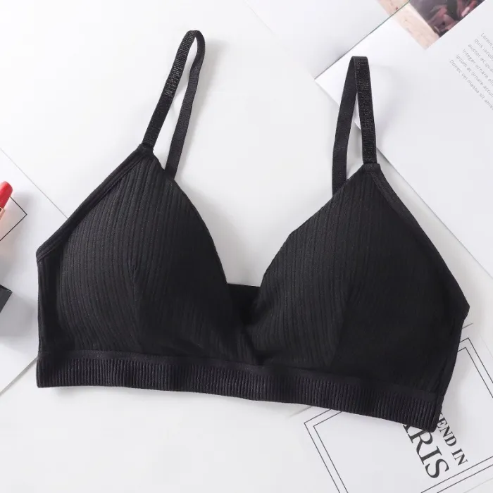 Sexy Push Up Bras For Women Padded Bra Comfort Wireless Brassiere Bralette Cotton Padded Underwear Female Sexy Lingerie