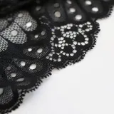 LOPNT New Sexy lingerie Women's lace Seamless bra set transparent bra black red bra and panty set Female Floral see through bra