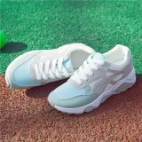 Air Shoes Woman Female Students All Match Comfortable Breathable Thick Soled Running Shoes Lace Harajuku Tide Sneaker Women Shoe