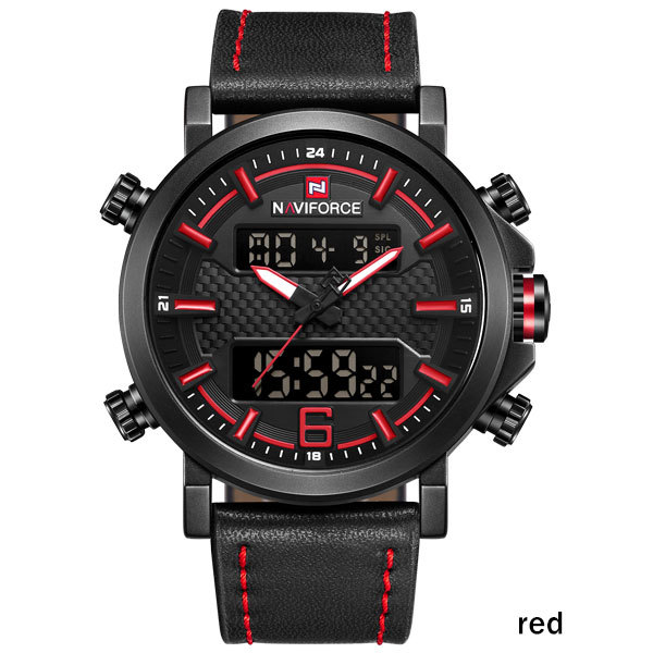 Top Luxury Brand Dress Quartz Mens Watches LED Date Analog Digital Watch Men Fashion Sport Clock
