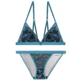 Breathable Underwear Set Soft Lingerie Set Red Transparent Bra Floral Two-Piece Bra And Panty Set Embroidery Lingerie Conjunto