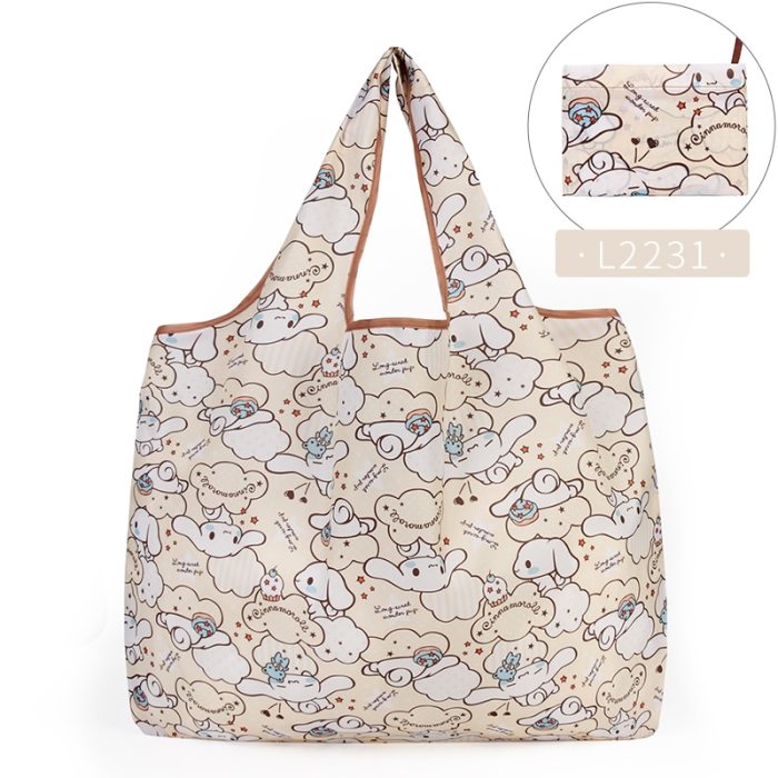 Reusable Shopping Bags Foldable Large Size Shopping Bags Totes Heavy Duty Washable Cloth Grocery Bags Eco-Friendly Ripstop