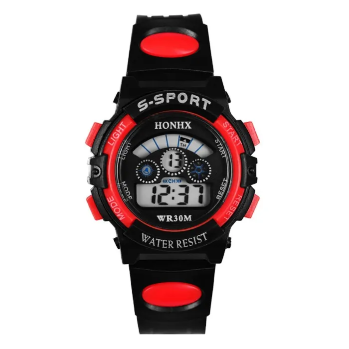 Children watch LED electronic watch Luxury Men Analog Digital Military Sport Waterproof Luminous Wrist Watch Bracelet watch YE1