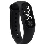 2020 New Men Women Casual Sports Bracelet Watches LED High-Definition Dial Electronic Digital Candy Color Silicone Wrist Watch