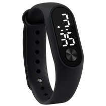 2020 New Men Women Casual Sports Bracelet Watches LED High-Definition Dial Electronic Digital Candy Color Silicone Wrist Watch