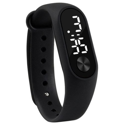 2020 New Men Women Casual Sports Bracelet Watches LED High-Definition Dial Electronic Digital Candy Color Silicone Wrist Watch