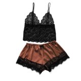 2020 Women Sexy Bra Set Ladies Sexy Lace Comfortable Polyester Sleepwear Underwear Tops Briefs Sets Lenceria Biquini