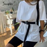 Casual solid outfits women's two piece suit with belt Home loose sports tracksuits fashion bicycle suit summer hot 2020