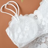 2019 Elastic Joint Bralette Sexy Lingerie Bra Top Clothes Making Wirefree Intimate Female Free Size Bra Red Black White