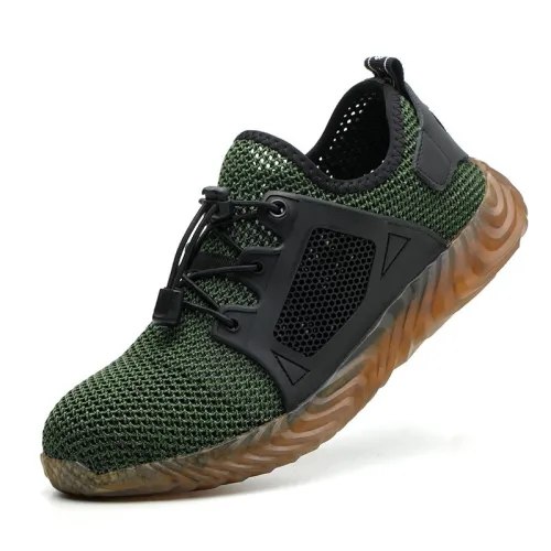 Indestructible Ryder Shoes Men and Women Steel Toe Cap Work Safety Shoes Puncture-Proof Boots Lightweight Breathable Sneakers
