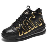 Brand Basketball Shoes Men High-top Sports Air Cushion  Athletic Mens Shoes Comfortable Breathable antiskid Sneakers