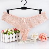 Sexy Ladies Cotton Mesh Transparent Panties Thongs String lingerie Fashion Low-Rise Women Underwear Seamless Briefs 1pcs afq9082