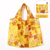 Reusable Shopping Bags Foldable Large Size Shopping Bags Totes Heavy Duty Washable Cloth Grocery Bags Eco-Friendly Ripstop