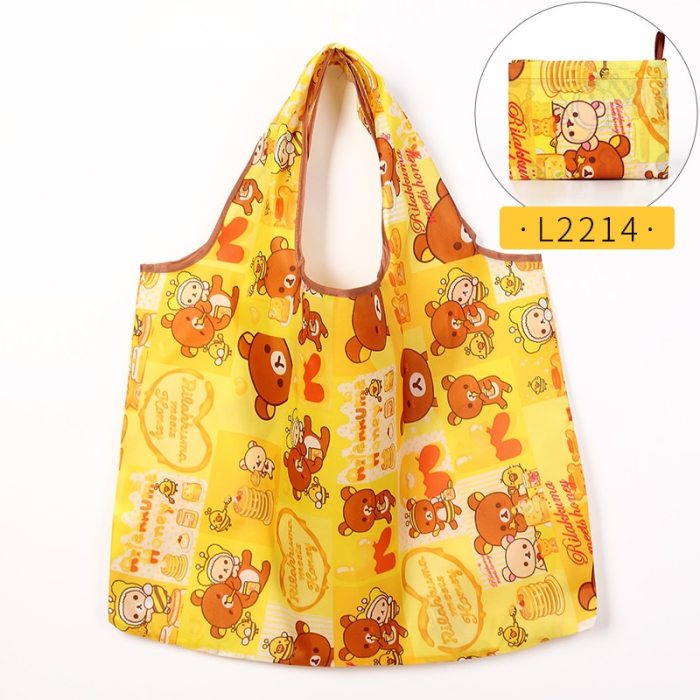 Reusable Shopping Bags Foldable Large Size Shopping Bags Totes Heavy Duty Washable Cloth Grocery Bags Eco-Friendly Ripstop