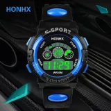 Children watch LED electronic watch Luxury Men Analog Digital Military Sport Waterproof Luminous Wrist Watch Bracelet watch YE1
