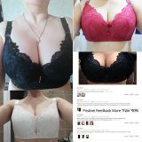 FallSweet Women Bras Push Up Lace Bra Sexy Plus Size Brassiere Comfort Underwear Female