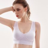 Top selling Bras Plus Size 5XL Seamless Bra Sexy Wire Free Top Lingerie Breathable BH Women deep v-neck backless body sexy bra
