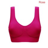 2019 Sexy Bra Women Fitness Seamless Bra Padded Dry Quick Push Up Natural Color Breathable Support seamless Bra Top cotton blend