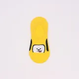 Summer Women's Short Socks Funny Candy Color Cotton TATA COOKY CHIMMY SHOOKY MANG KOYA RJ Korea Funny Cartoon Invisible Socks