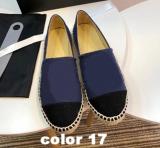 Moccasins Shallow Mouth Slip On Soft Knitting Flats For Women Fashion Comfortable Genuine Leather Women Shoe Size35-42
