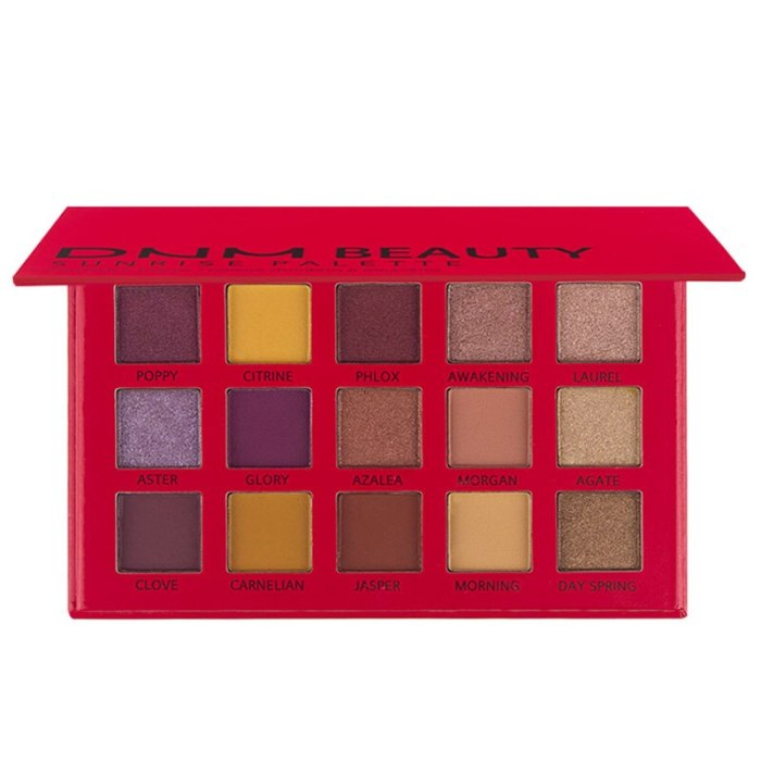 15 Color Nude Shining Eyeshadow Palette Matte Waterproof Anti-staining Pearlescent Makeup Glitter Pigment Smoky Eye Shadow TSLM2
