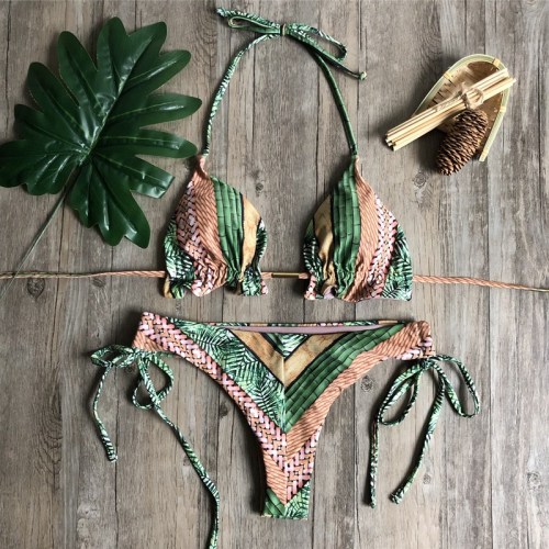 Bikini 2020 Sexy Swimwear Women Push-up Swimsuit Biquini Bathing Suit Beachwear Bandage Swim Beach Wear Brazilian Bikini Set