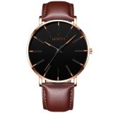 2020 Minimalist Men's Fashion Ultra Thin Watches Simple Men Business Stainless Steel Mesh Belt Quartz Watch
