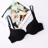super push up bra for small breast young girls front closure women sexy bra Deep V  Brassiere Underwear