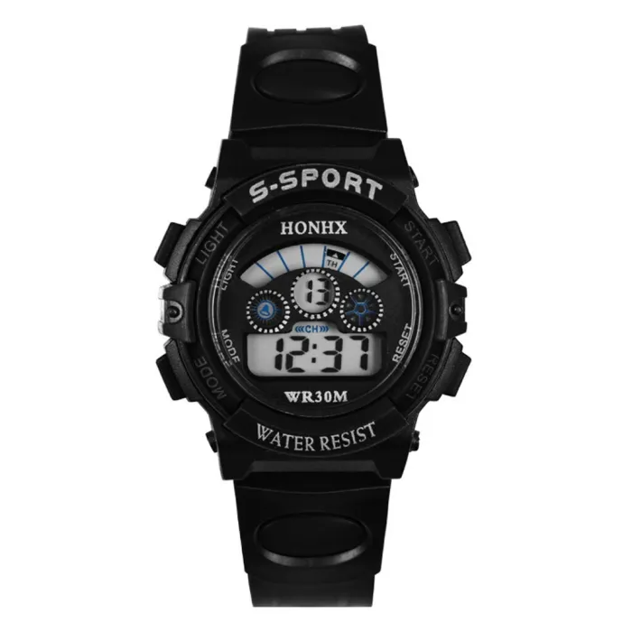 Children watch LED electronic watch Luxury Men Analog Digital Military Sport Waterproof Luminous Wrist Watch Bracelet watch YE1