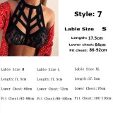 Summer Sexy Seamless Cross Sleepwear Bandage Bra For Women Sexy Underwear Push Up Bra Women's Fashion Bralette Erotic Lingerie