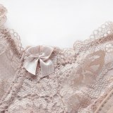New Lace Perspective Bra Women Sexy Lingerie Underwire Embroidery Floral Bralette Plus Size C D E 80 85 90 95 100 105