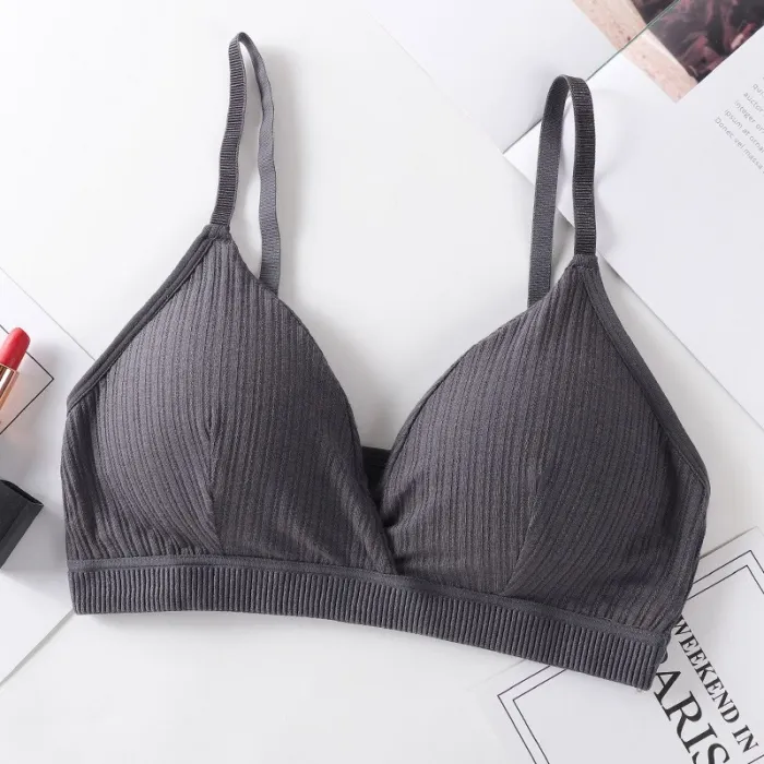 Sexy Push Up Bras For Women Padded Bra Comfort Wireless Brassiere Bralette Cotton Padded Underwear Female Sexy Lingerie