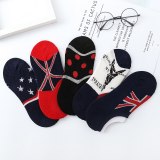 22 Styles 5 Pairs/lot Men Summer Cotton Socks Solid Color Striped Animals Ship Socks Fashionable Male Ankle Socks